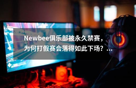 Newbee俱乐部被永久禁赛，为何打假赛会落得如此下场？_Dota2假赛dpc-第1张-游戏资讯-龙启网络