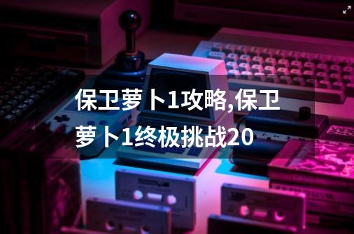 保卫萝卜1攻略,保卫萝卜1终极挑战20-第1张-游戏资讯-龙启网络