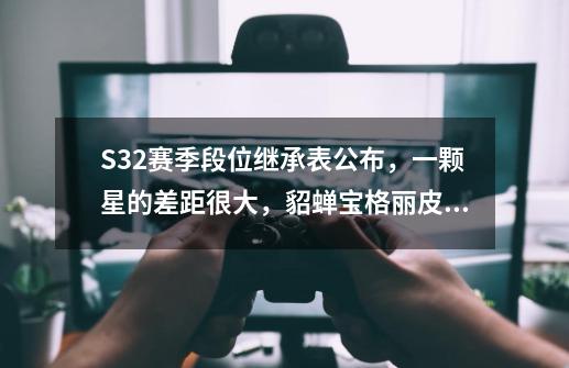 S32赛季段位继承表公布，一颗星的差距很大，貂蝉宝格丽皮肤上线-第1张-游戏资讯-龙启网络