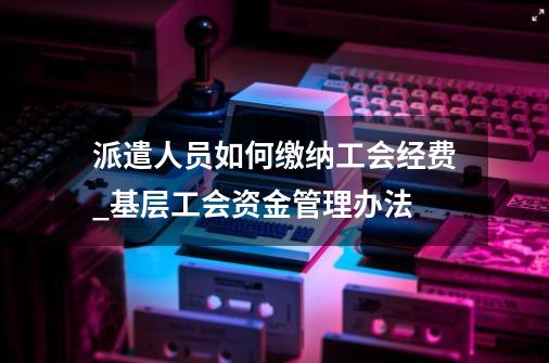 派遣人员如何缴纳工会经费_基层工会资金管理办法-第1张-游戏资讯-龙启网络