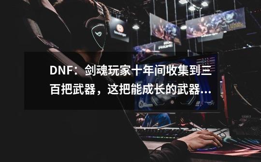 DNF：剑魂玩家十年间收集到三百把武器，这把能成长的武器却没有-第1张-游戏资讯-龙启网络