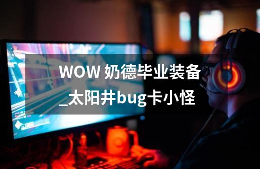 WOW 奶德毕业装备_太阳井bug卡小怪-第1张-游戏资讯-龙启网络